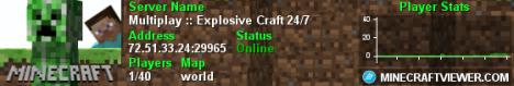 Explosive Craft 24/7 Factions/PVP