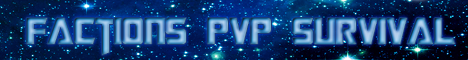 Minecraft Survival/PvP/Factions