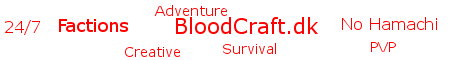 BloodCraft 24/7 server