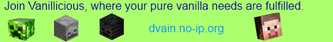 Vanillicious Pure Vanilla - 1.13.2 Vanillicious Pure Vanilla - 1.13.2
