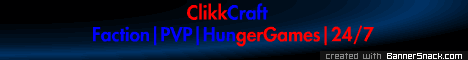 ClikkCraft 1.5 SERVER ClikkCraft 1.5 SERVER