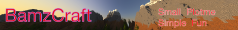 BamzCraft, small plotme BamzCraft, small plotme