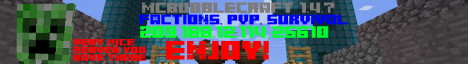 McBubbleCraft [factions/PVP/raiding]