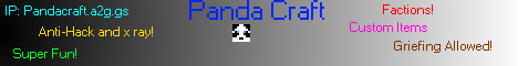 Panda Craft Panda Craft