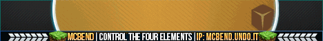 MCBend: Control the Four Elements [Bending]{PvP][Factions]