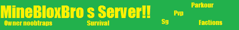 MineBloxBros server! MineBloxBros server!