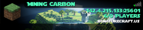 Mining Carbon - Looking for Staff! Mining Carbon - Looking for Staff!