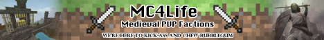MC4Life [Dedicated PVP Factions]