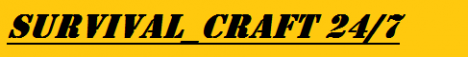Survival_Craft 24/7
