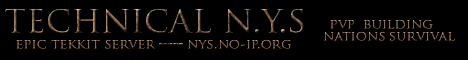 Technical N.Y.S Tekkit Server Technical N.Y.S Tekkit Server