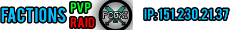 PCGXI - Faction, PVP & Raid Server PCGXI - Faction, PVP & Raid Server