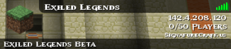 Exiled Legends - Creative Server