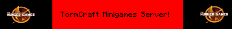 TormCraft Minigame Server!