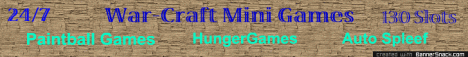 War-Craft Mini Games Server War-Craft Mini Games Server