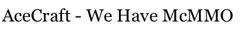 AceCraft AceCraft