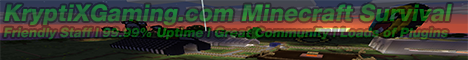 KryptiX Gaming Minecraft! KryptiX Gaming Minecraft!