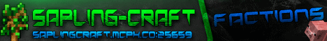 SaplingCraft Small Community Factions MMO Guns SaplingCraft Small Community Factions MMO Guns
