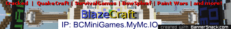 BlazeCraft: Mini-Games