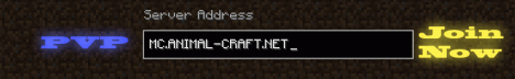 [1.8-1.9] AnimalCraft Network [Towny] [Creative] [SkyWars] [Solar Survival] [Survival] [Sky Block]