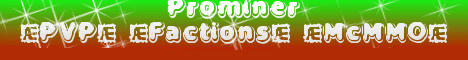 ProMiner [Factions] [Iconomy] [PVP] [McMMo]