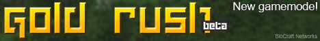 GoldRush MC BETA (BioCraft extension) GoldRush MC BETA (BioCraft extension)