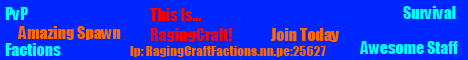 Raging Craft Factions Raging Craft Factions