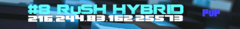 #8 RuSH Hybrid Minecraft |1.5.2|Creative|Survival|24/7