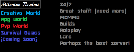 Milonian Realms Milonian Realms
