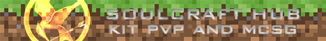 SoulCraft Hub - Survival Games - Kit PvP