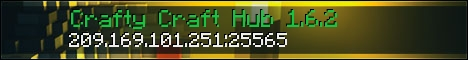 Crafty Craft Hub Server! Crafty Craft Hub Server!