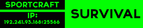 SportCraft|AntiGrief|Drop Parties!|Survival|Economy SportCraft|AntiGrief|Drop Parties!|Survival|Economy