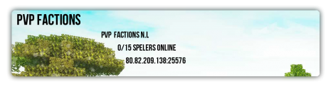 PVP factions Minecraft Server