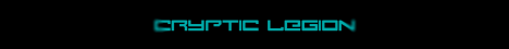 =Cryptic Legion= [1.6.2] [Staff Positions Available!]