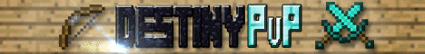 DestinyPvP | SoupHeal | Factions | McMMo | MiniGames | TnTrun | Survival Games (coming soon)