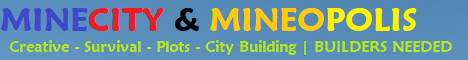 MineCity & Mineopolis | BUILDERS NEEDED