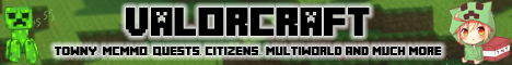 Valorcraft 1.6.4 [Towny] [Quests] [Citizens]