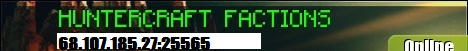 HUNTERCRAFT FACTIONS HUNTERCRAFT FACTIONS