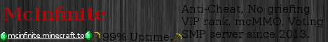 McInfinite SMP server / United Kingdom/ Economy