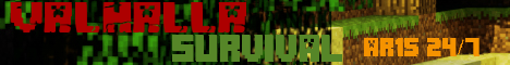 [1.7.10] Valhalla Survival Server - Guns, Women and Booze Minecraft Server