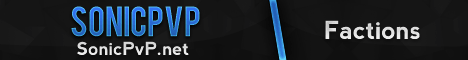 SonicPvP hub Server! SonicPvP hub Server!