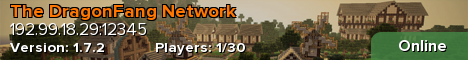 The DragonFang Network [Survival, Clans, Minigames]