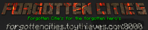 Forgotten Citie's Minecraft Server