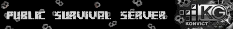 Konvict Gaming Public Survival Server Konvict Gaming Public Survival Server