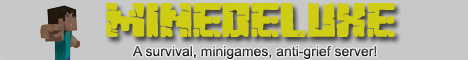 MineDeluxe / SkyBlock / Economy / PvP / Survival MineDeluxe / SkyBlock / Economy / PvP / Survival