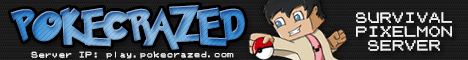 PokeCrazed Pixelmon Servers PokeCrazed Pixelmon Servers