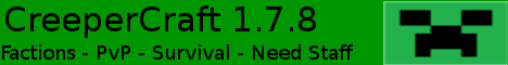 CreeperCraft 1.7.9 CreeperCraft 1.7.9