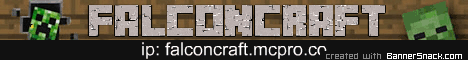 Falconcraft - BlockHunt Just Added! Survival/Creative/Parkour