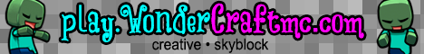 WonderCraft MC: Creative and SkyBlock WonderCraft MC: Creative and SkyBlock
