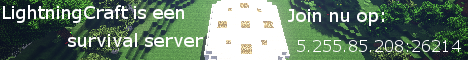 LightingCraft - Bukkit Survival Server LightingCraft - Bukkit Survival Server