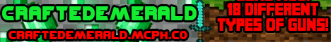 CraftedEmerald, Factions and Survival with Guns CraftedEmerald, Factions and Survival with Guns